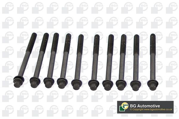 BGA Bolt Kit, cylinder head BK3315 BGA BK3315 FIAT Scudo III Van cylinder head bolt kit replacement