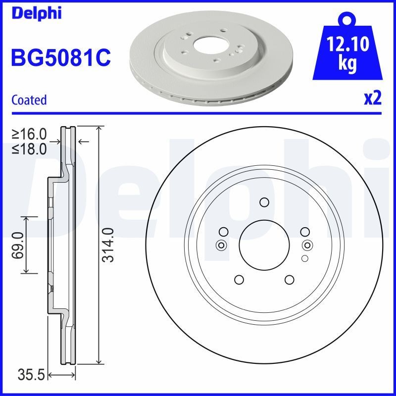DELPHI Radlagersatz BK429 BK429 Radnabe ALFA ROMEO 166 DELPHI kaufen
