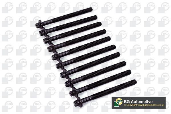BGA Jeu de boulons de culasse de cylindre BK4338 Renault DUSTER Boulon de culasse de cylindre BGA BK4338