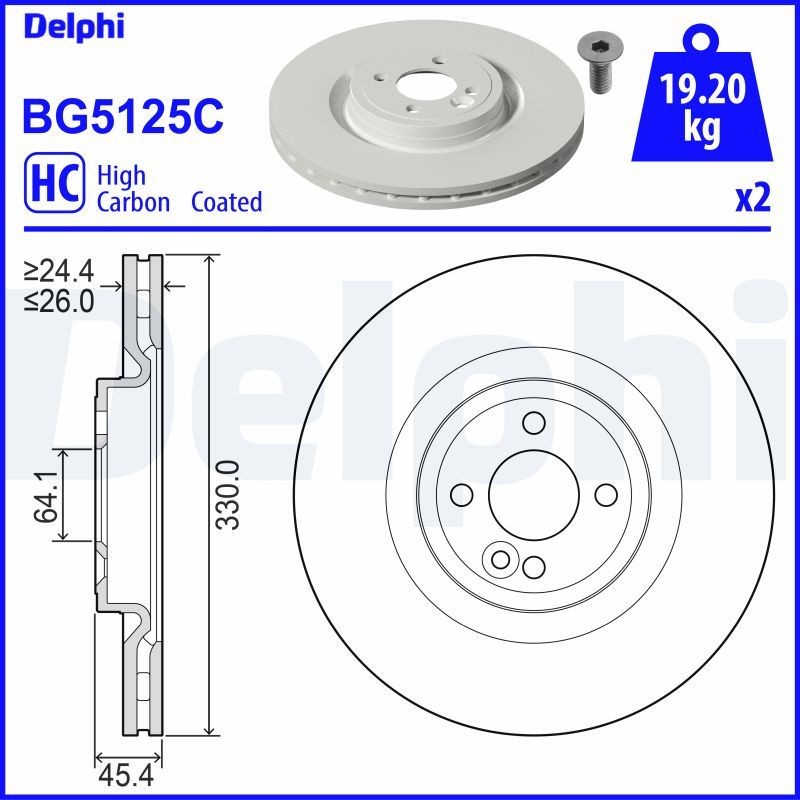 DELPHI Radlagersatz BK519 Radlagersatz DELPHI V90 Kombi BK519 günstig