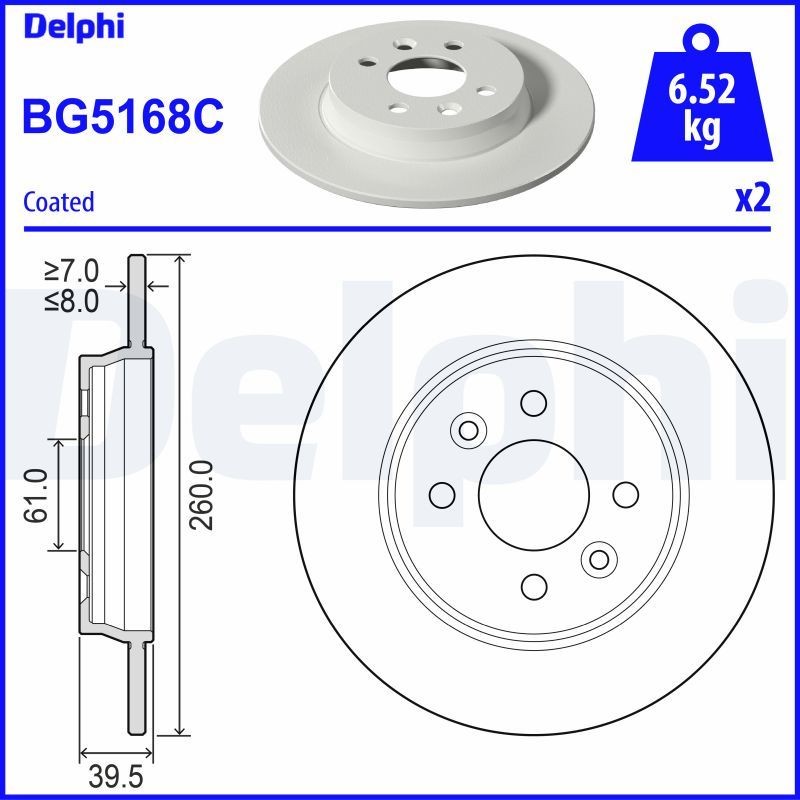 DELPHI Radlagersatz BK625 BK625 Radnabe HYUNDAI GALLOPER DELPHI kaufen