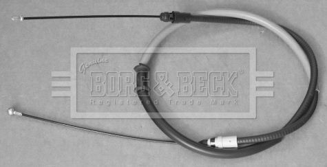 BORG & BECK Håndbremsekabel BKB3733 BKB3733 BORG & BECK Håndbremsen Iveco billig