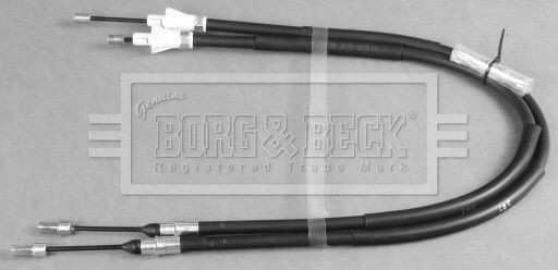 BORG & BECK Håndbremsekabel BKB6001 BORG & BECK Håndbremse IVECO BKB6001