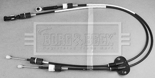 BORG & BECK Kabel, girmekanisme BKG1048 Kabel girmekanisme BORG & BECK SIERRA BKG1048 billige