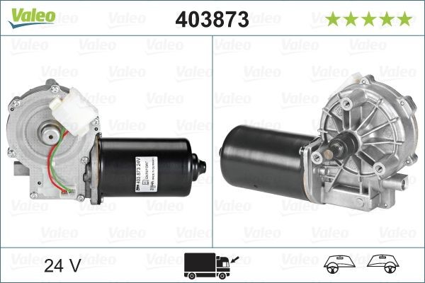 VALEO Motor stieračov 403873 VALEO 403873 Motorček stieračov Mercedes R107 za nízku cenu