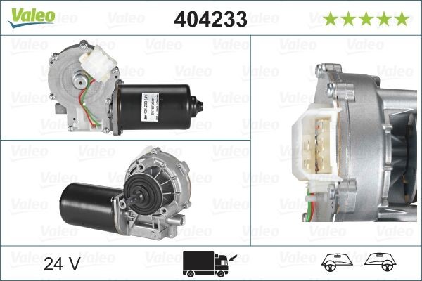 VALEO Scheibenwischermotor 404233 404233 Scheibenwischermotor VALEO LANCIA Y