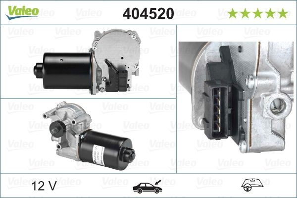 VALEO Ruitenwissermotor 404520 VALEO 404520 Ruitenwissermotor Ford Ranger TKE aan een voordelige prijs