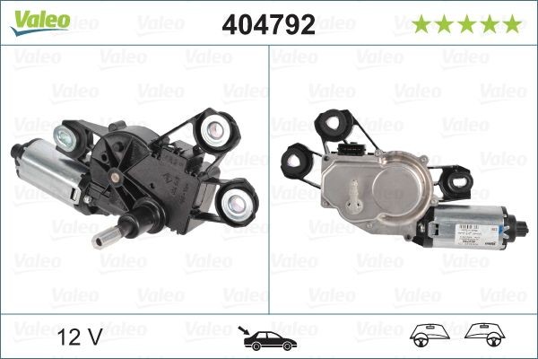Motore tergicristallo VALEO 404792 VALEO ORIGINAL PART 404792 costo Motorino tergicristallo Volkswagen FOX 2005