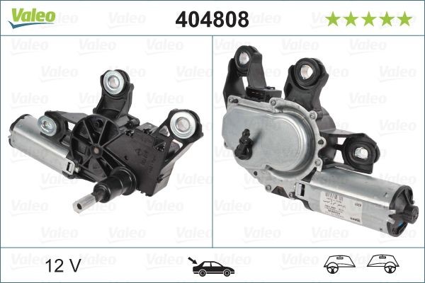 VALEO Vindrutetorkarmotor 404808 404808 VALEO torkarmotor Toyota AYGO