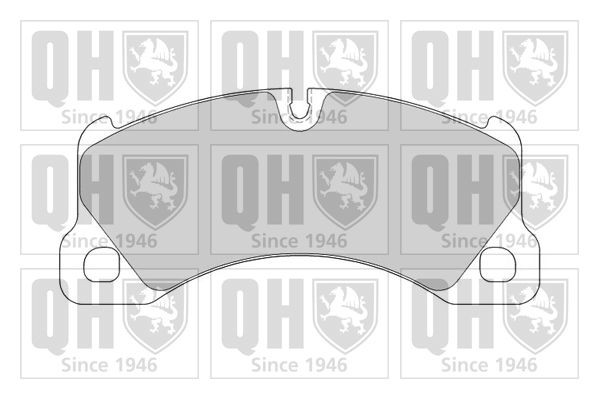 QUINTON HAZELL Bremseklosser BP1570 QUINTON HAZELL BP1570 Bremseklosser PORSCHE Taycan Cross Turismo billige