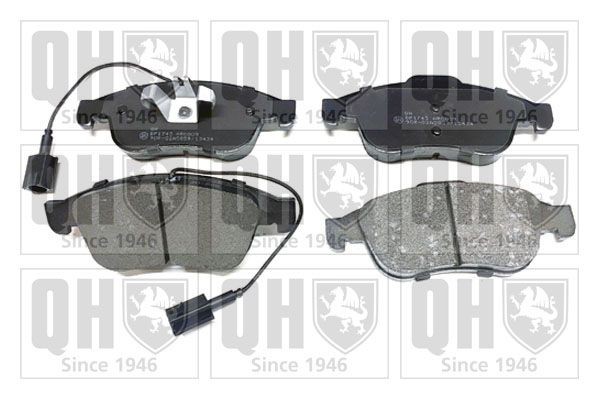 QUINTON HAZELL Τακάκια φρένων BP1743 Τακάκια ALFA ROMEO QUINTON HAZELL BP1743