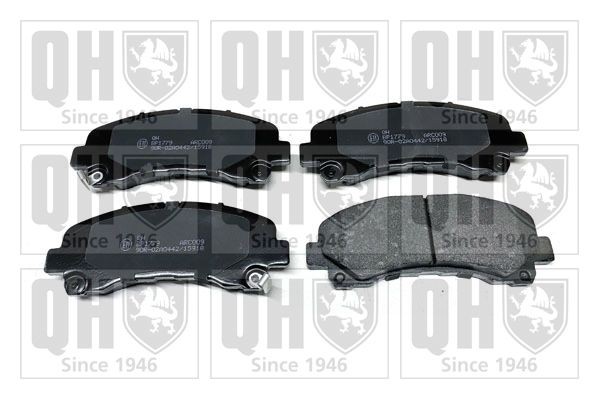 QUINTON HAZELL Bromsbelägg BP1779 QUINTON HAZELL BP1779 Bromsbelägg ISUZU D-Max II Pick-up (TFR, TFS) 3.0 CRDi 4x4 (TFS85J) 177 hk 2021