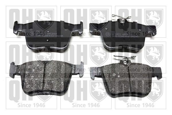 QUINTON HAZELL Bremseklosser BP1821 Bremsekloss-sett QUINTON HAZELL ALLROAD BP1821 billige