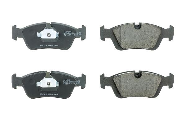 AISIN Τακάκια φρένων BPBM-1005 Τακάκια AISIN X6 BPBM-1005 φθηνά