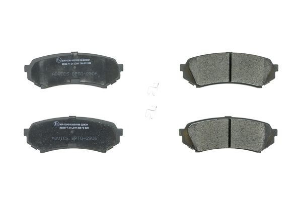 AISIN Pastilhas de travão BPTO-2906 BPTO-2906 Pastilhas de travão AISIN DAEWOO MATIZ