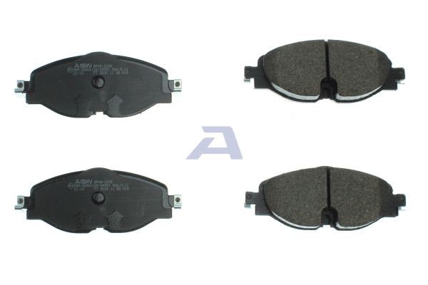 AISIN Jarrupalat, levyjarru BPVW-1028 BPVW-1028 AISIN Takajarrupalat ja etujarrupalat SKODA