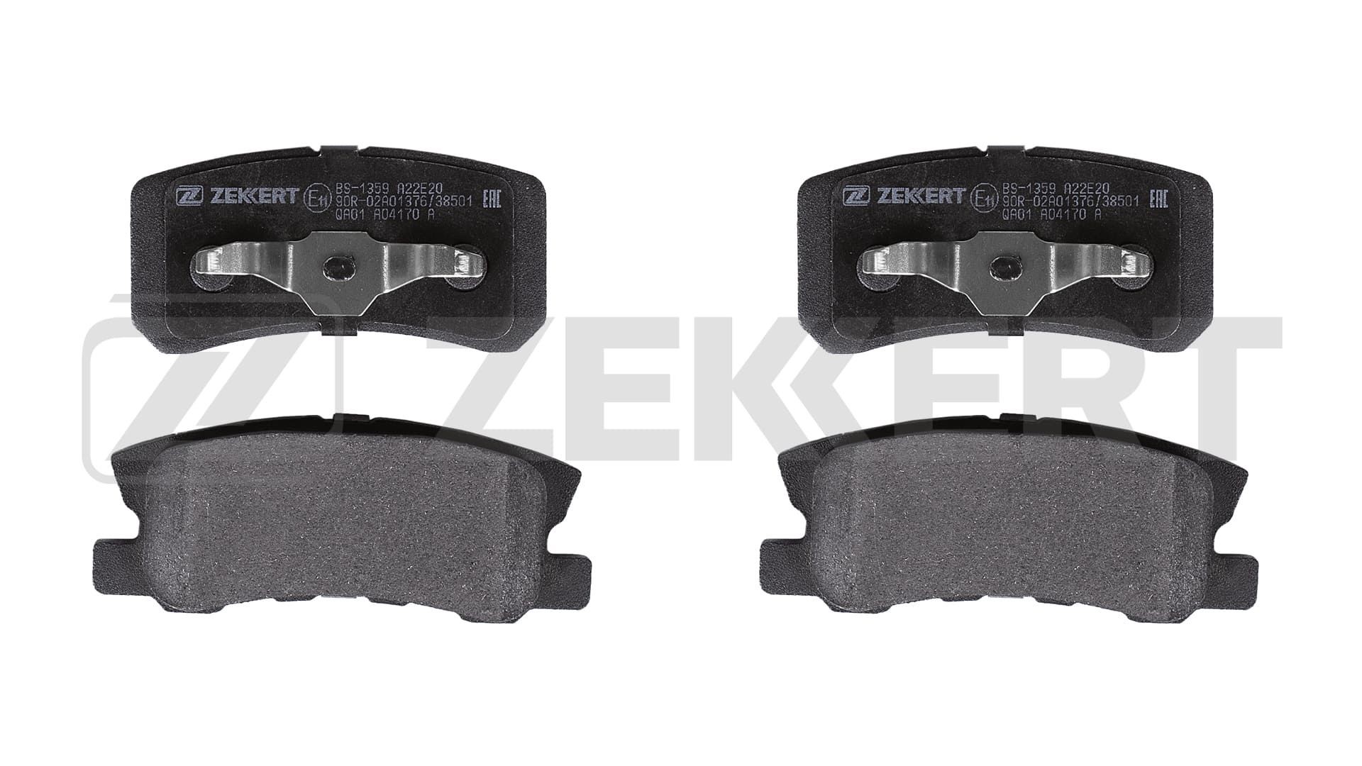 ZEKKERT Bremseklodser BS-1359 Klodser ZEKKERT Mitsubishi DELICA / SPACE GEAR BS-1359