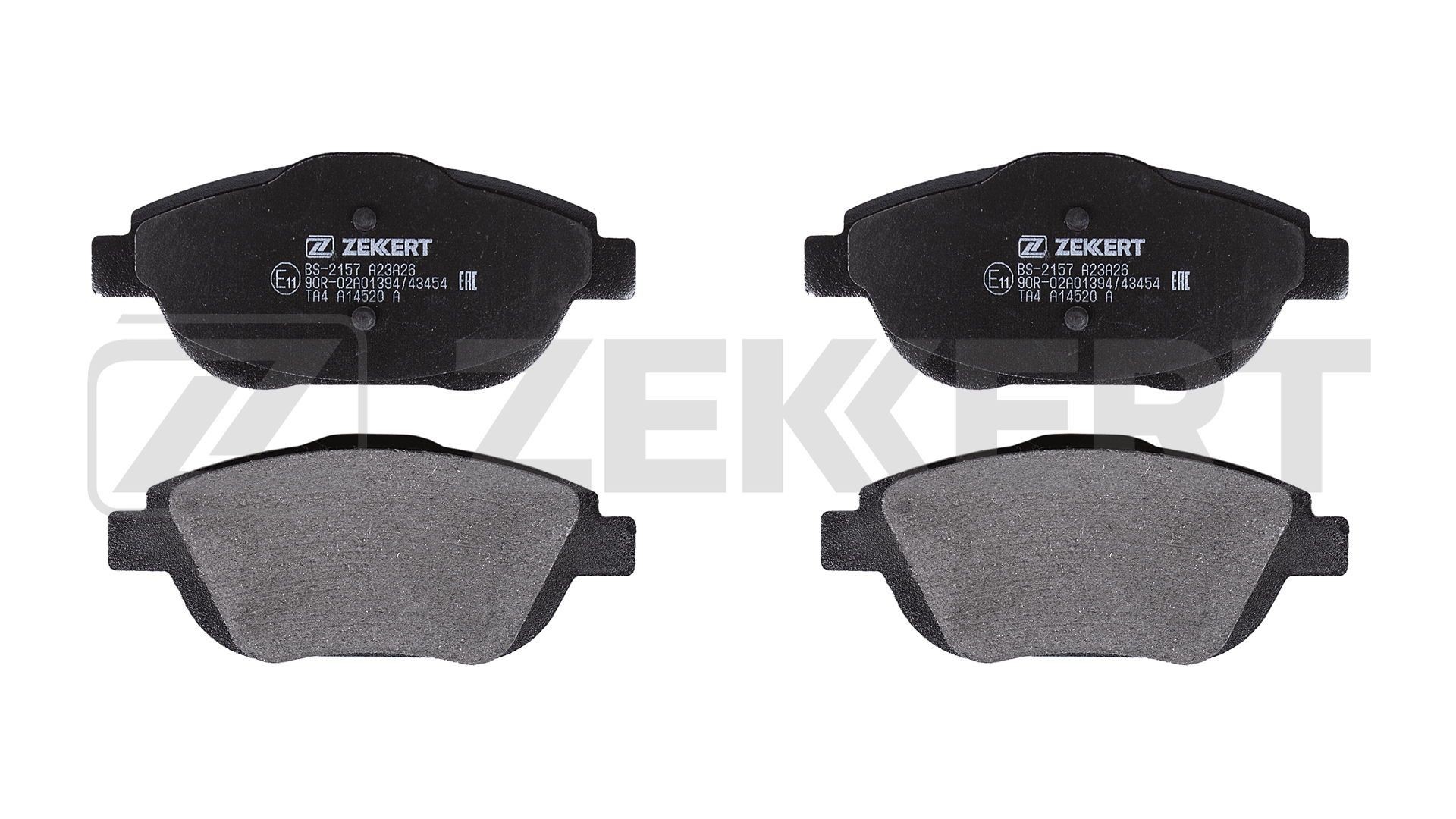 ZEKKERT Remblokken BS-2157 BS-2157 ZEKKERT Remblok Peugeot goedkoop