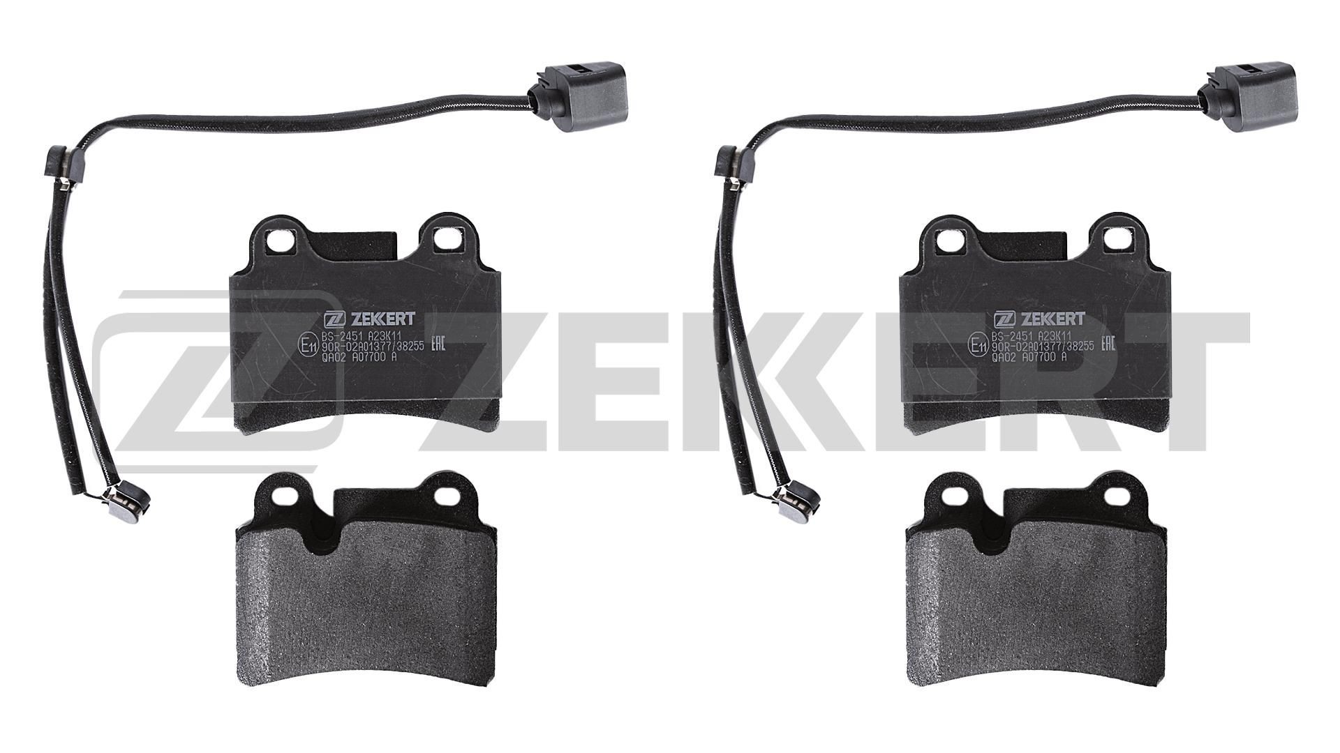 ZEKKERT Plaquettes de frein BS-2451 BS-2451 Plaquettes de frein Volkswagen JETTA ZEKKERT