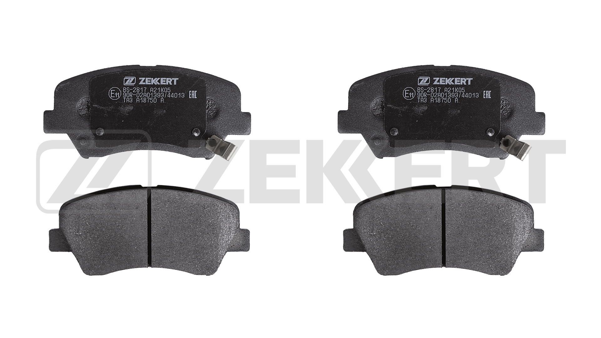 ZEKKERT Bremseklosser BS-2817 Klosser ZEKKERT COUPE BS-2817 billige