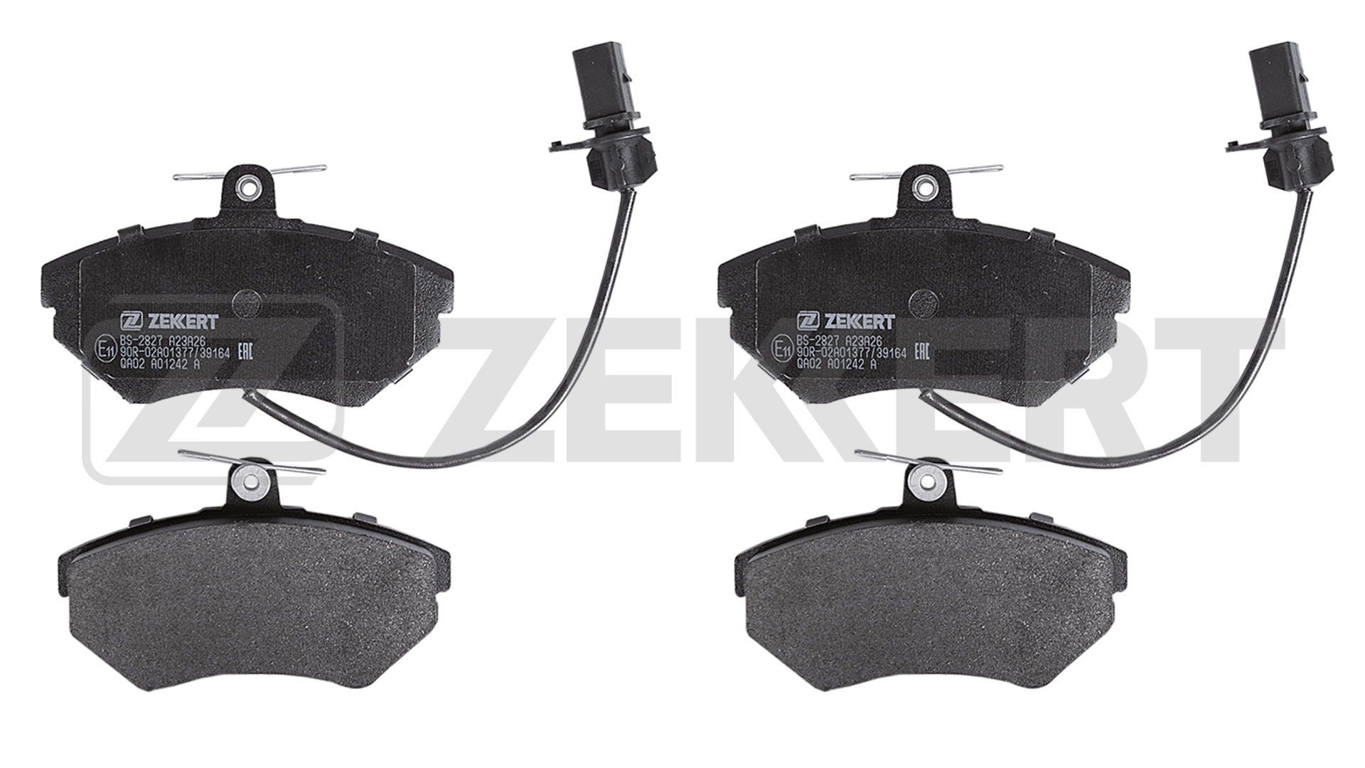 ZEKKERT Pastilhas de travão BS-2827 BS-2827 ZEKKERT Pastilhas de travão Seat baratos