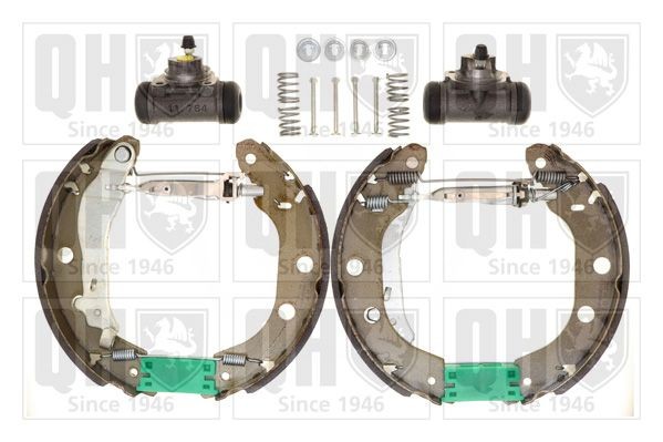 QUINTON HAZELL Bromsbacksats BS1033K1 BS1033K1 QUINTON HAZELL trumbromsar Nissan QASHQAI