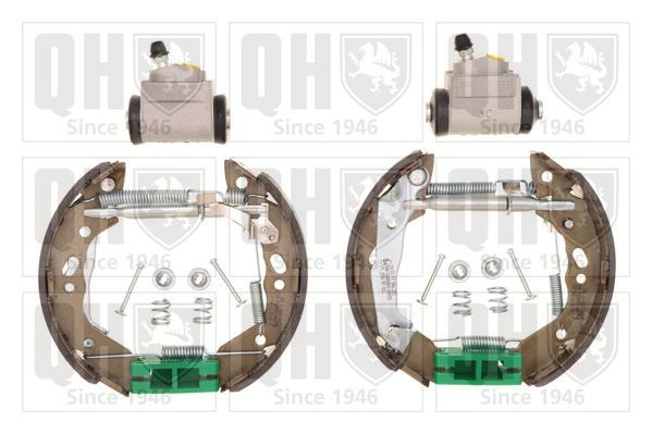 QUINTON HAZELL Bremsesett, trommebremse BS1066K1 QUINTON HAZELL BS1066K1 Bremsesett, trommebremse Hyundai Lantra J1 pris