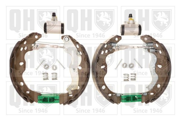 QUINTON HAZELL Remmenset, trommelrem BS1164K1 QUINTON HAZELL BS1164K1 Remschijf, trommelrem Suzuki SJ Cabrio prijs