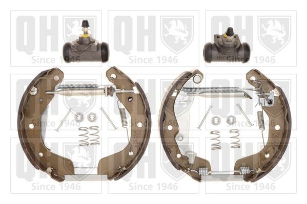 QUINTON HAZELL Bromsbacksats BS1169K1 QUINTON HAZELL BS1169K1 Bromsbackar Chevrolet Aveo T250 original