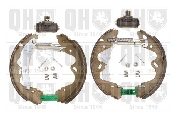 QUINTON HAZELL Bromsbacksats BS1179K1 BS1179K1 QUINTON HAZELL bromsbacksats NISSAN QASHQAI