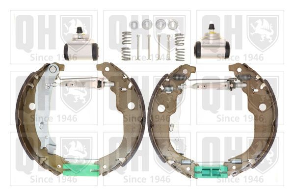 QUINTON HAZELL Sada brzdových čeľustí BS1187K2 QUINTON HAZELL BS1187K2 Sada brzdových čeľustí Citroën Berlingo M originálne cena