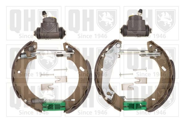 QUINTON HAZELL Jogo de travões, travões de tambor BS807K2 QUINTON HAZELL BS807K2 Jogo de travões, travões de tambor FORD Escort Mk5 Hatchback (AAL, ABL) RS 2000 150 cv 1995