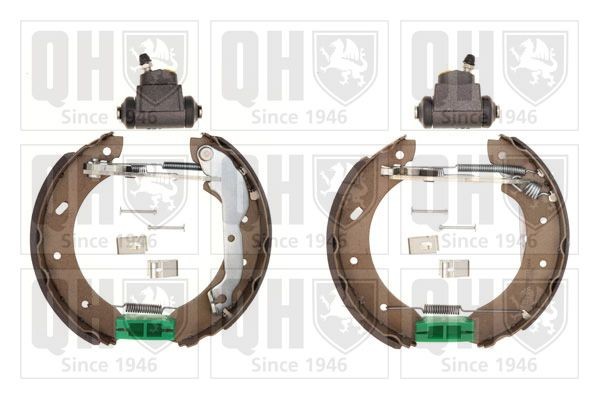 QUINTON HAZELL Bremžu loku komplekts BS808K1 QUINTON HAZELL BS808K1 Bremžu loku Ford Escort AVL orģinālās cena