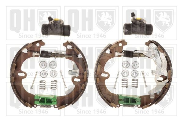 QUINTON HAZELL Remschoenset BS825K2 Remschoenen QUINTON HAZELL COROLLA BS825K2 goedkoop