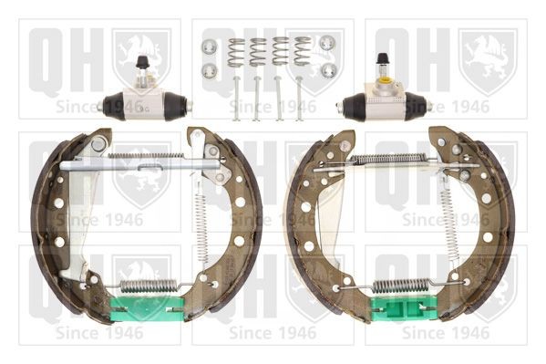 QUINTON HAZELL Bremsesko sett BS836K1 QUINTON HAZELL Bremsesko VW BS836K1