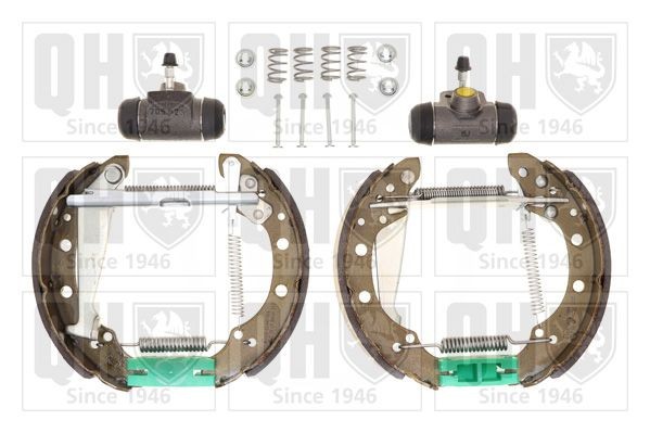 QUINTON HAZELL Bromsbacksats BS836K6 BS836K6 QUINTON HAZELL bromsbacksats SKODA ROOMSTER