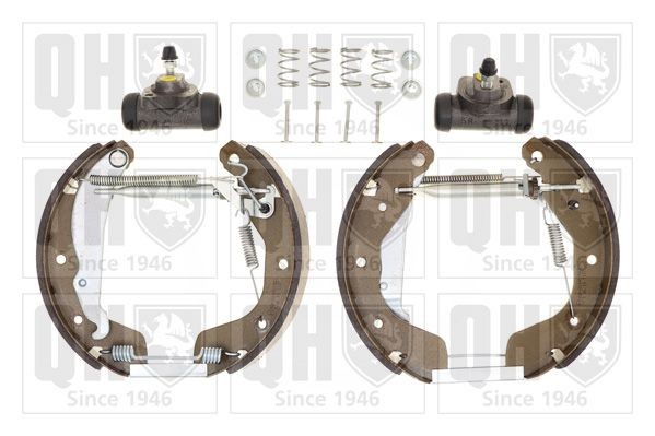 QUINTON HAZELL Remschoenset BS840K1 QUINTON HAZELL BS840K1 Remschoenset Opel Corsa A TR prijs