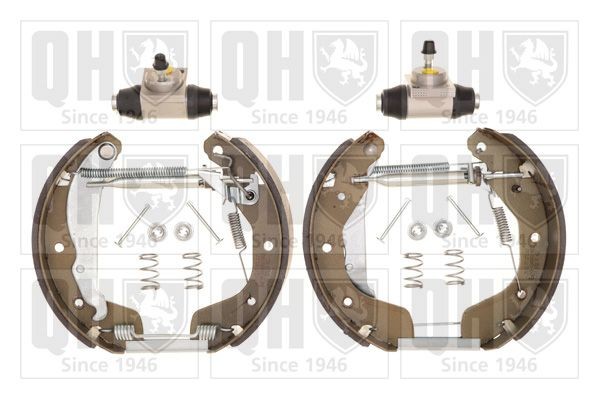 QUINTON HAZELL Bromsbacksats BS841K2 BS841K2 QUINTON HAZELL bromsbackar TOYOTA AVENSIS