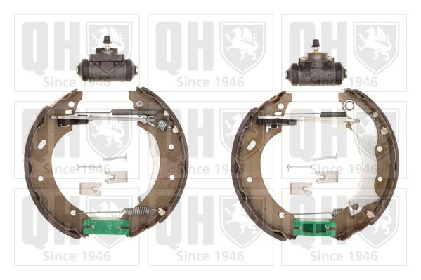 Bremžu loku komplekts QUINTON HAZELL BS846K2 QUINTON HAZELL BS846K2: Bremžu loku Ford MONDEO 2006