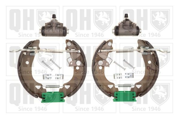 QUINTON HAZELL Remschoenset BS890K1 BS890K1 Remschoenen QUINTON HAZELL FIAT DUCATO