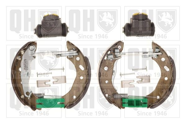 QUINTON HAZELL Piduriklotside komplekt BS933K2 Trummelpiduriklotsid Ford ANL BS933K2 QUINTON HAZELL