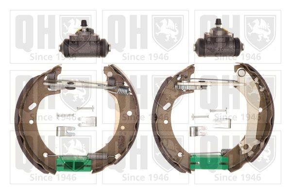 Jogo de maxilas de travão QUINTON HAZELL BS935K1 QUINTON HAZELL BS935K1: Jogo de maxilas de travão Ford MONDEO 2021