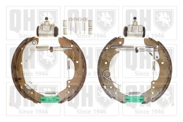 QUINTON HAZELL Remschoenset BS957K1 Fiat DUCATO Remschoenen QUINTON HAZELL BS957K1
