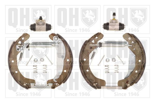 QUINTON HAZELL Σετ φρένων, ταμπουρόφρενα BS961K3 QUINTON HAZELL BS961K3 Σετ φρένων, ταμπουρόφρενα OPEL Astra H Hatchback (A04) 2.0 Turbo (L48) 200 PS 2006