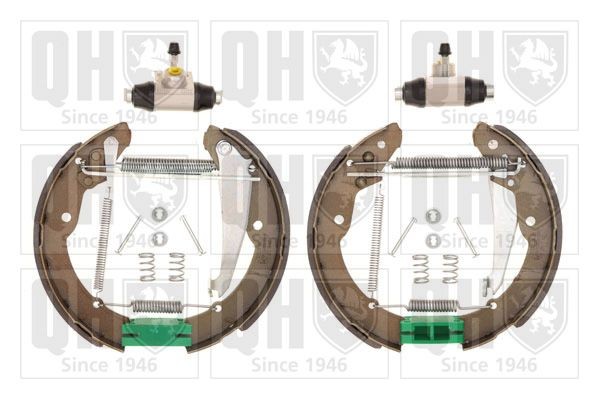 QUINTON HAZELL Σετ σιαγόνων φρένων BS991K1 BS991K1 Σετ σιαγωνες SKODA ROOMSTER QUINTON HAZELL