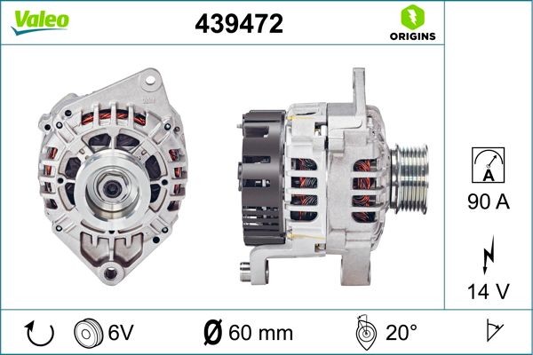 VALEO Alternatore 439472 VALEO 439472 Alternatore Ducato 244 prezzo