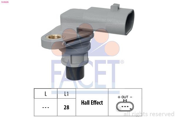 FACET Repair Kit, distributor BT.0340 FACET BT.0340 Fiat Doblo Cargo repair kit, distributor replacement