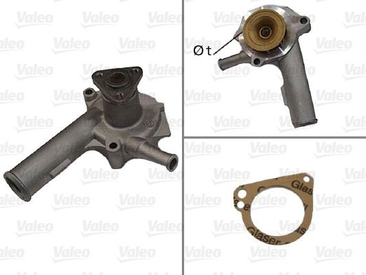 VALEO Vannpumpe 506127 VALEO 506127 Vannpumpe Ford Escort VII Stasjonsvogn til en fordelagtig pris