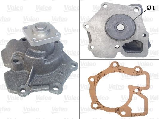 VALEO Pompe à eau 506155 VALEO 506155 d'origine Pompe à eau Ford Transit Tourneo coût