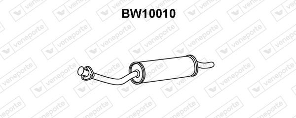 VENEPORTE Bakre ljuddämpare BW10010 BMW slutdämpare VENEPORTE BW10010